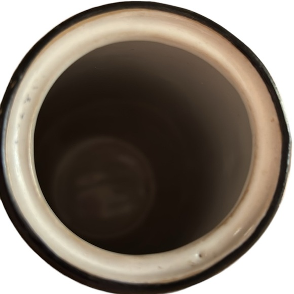 MCM VTG Harmony House Maple Leaf Coffee/ Tea Pot Server Stoneware Japan - Picture 3 of 7